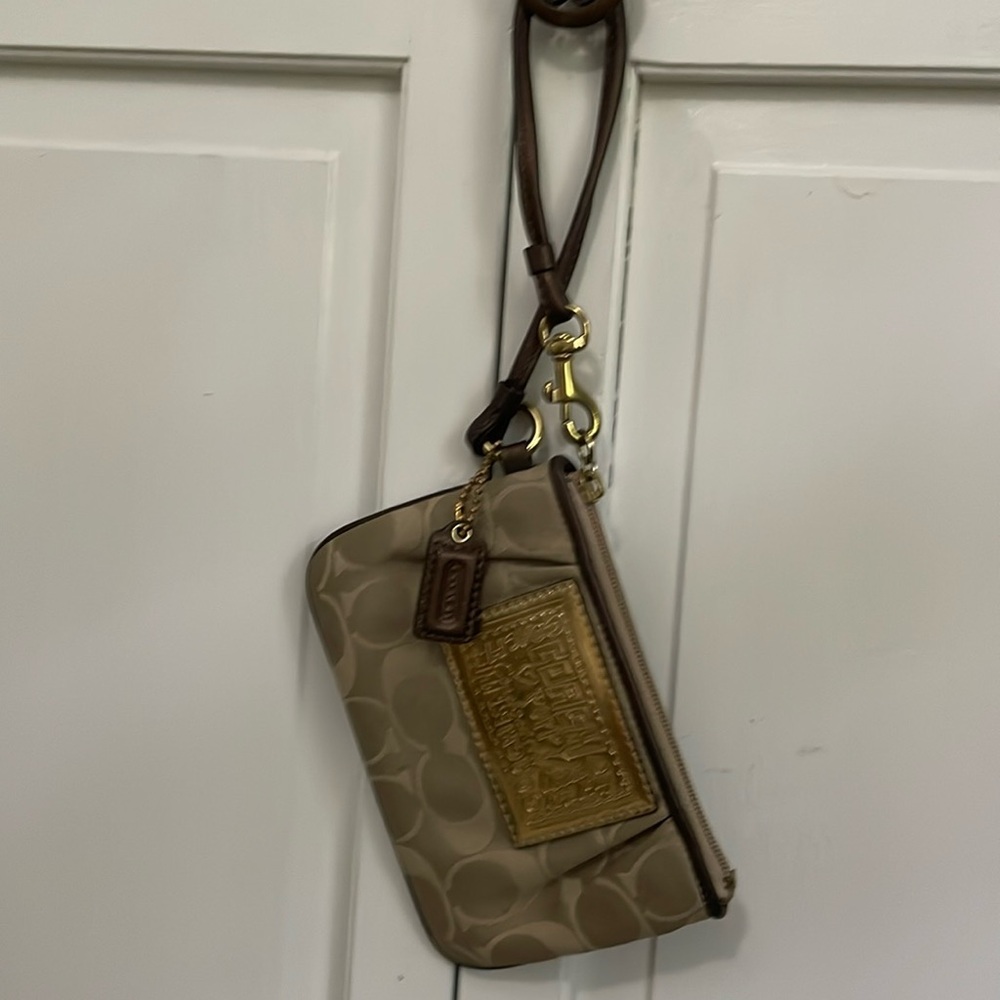 Coach wristlet